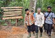 Pencanangan Pembangunan Kebun Raya Daerah Rimbe Mambang, Bangka